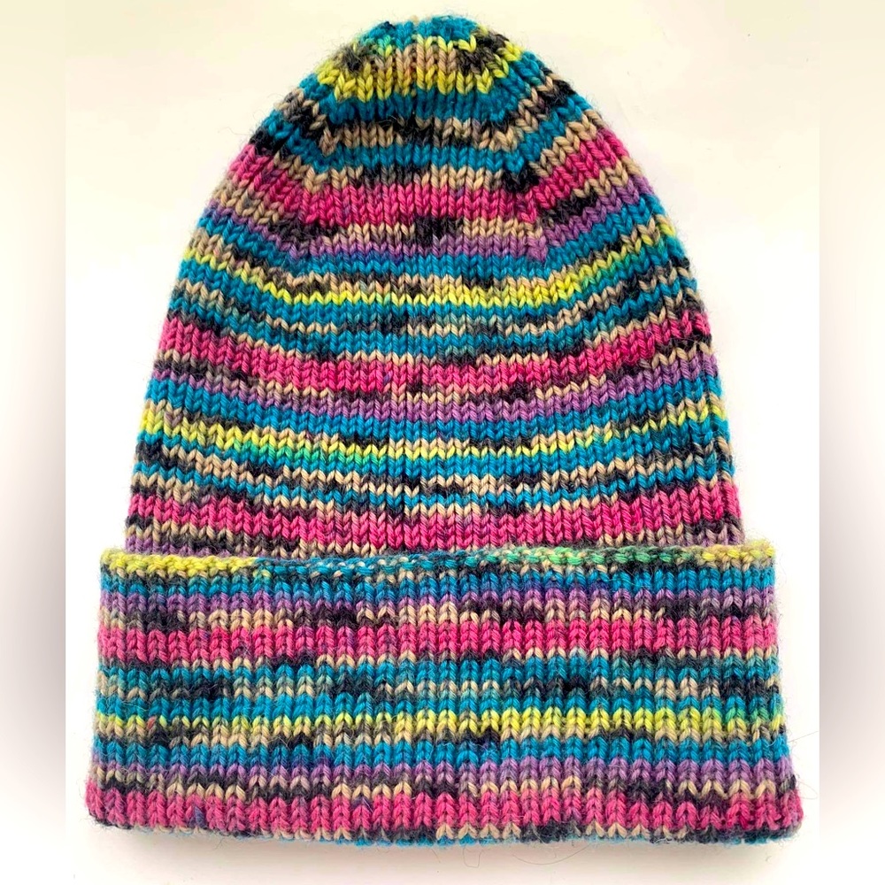 Superb Colourful Handknit Beanie